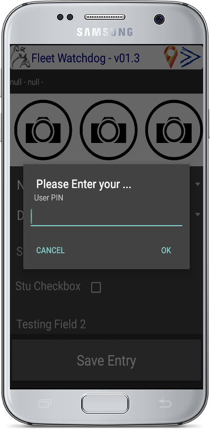 Android Fleet Watchdog App